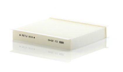 slika CU2040-Filter kabine Citroen Nemo-Fiat Doblo 263-Fiorino-Fiat Linea-Fiat Qubo-Fiat Tipo-Opel Combo D-Peugeot Bipper-Suzuki Swift IV-Suzuki Swift V-