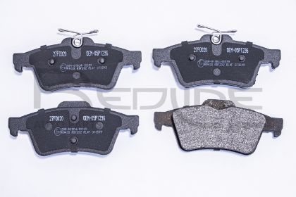 slika 27FO020-Pločice kočione zadnje Citreon C5 III-Ford C-Max-Ford Grand C-Max-Ford Focus-Ford Kuga-Ford Tourneo Connect-Ford Transit Connect-Jaguar S-Type-Jaguar XF I-Jaguar  XJ-Jaguar XK-Mazda 3-Mazda 5