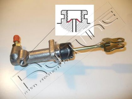 slika 07DW000-Cilindar kvačila glavni  na pedali Daewoo Espero 1.8-2.0-Daewoo Kalos 1.4-zamenski rezervni deo
