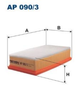 slika AP090/3-Filter vazduha Citroën-Fiat-MINI-Peugeot-zamenski rezervni deo