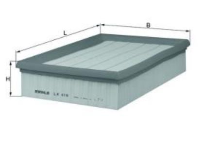 slika LX418-Filter vazduha SEAT-Skoda-VW-zamenski rezervni deo