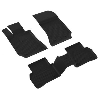 slika S00242 - Patosnice TPE Mercedes E Series W211  2003-2009 Black