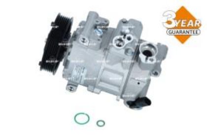 slika 32146-Kompresor klima uredjaja Audi A3-Audi A4 B6-Audi TT-Seat Alhambra 2-Seat Altea- Arona-Ateca- Ibiza- Leon-Terraco-Toledo-Škoda Octavia-Škoda Superb-Škoda Yeti-VW Beetle-Caddy-Passat CC-VW Crafter
